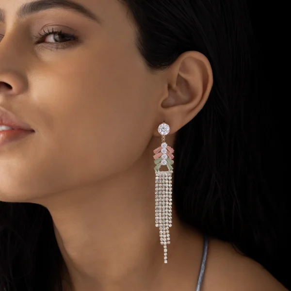 Anti-Tarnish Crystal Danglers