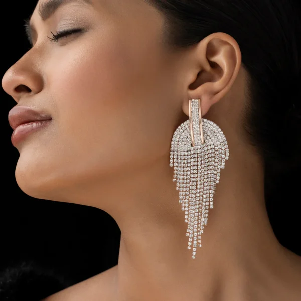 Anti-Tarnish Crystal Danglers – Crystal