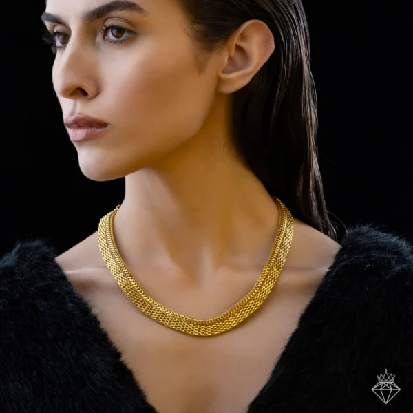 Anti-Tarnish Chain Statement Necklace