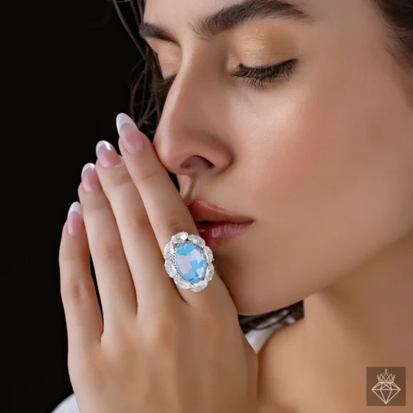 Crystal Glow Ring (Anti-Tarnish | Adjustable Size)
